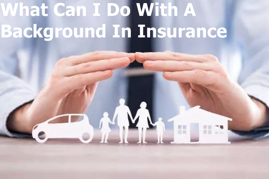 What Can I Do With A Background In Insurance