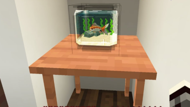 How to Make a Fish Tank in Minecraft