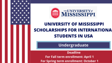 University of Mississippi Scholarships For International Students
